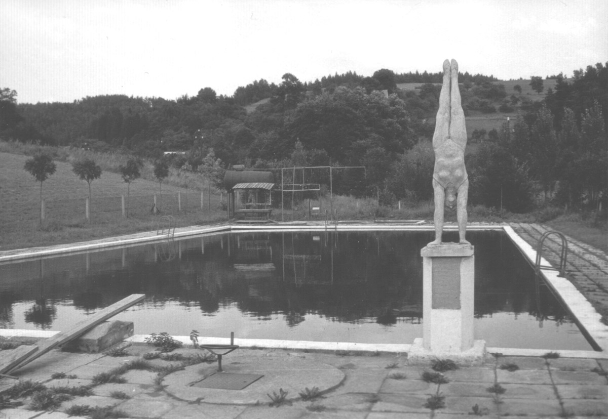 Koupaliště v roce 1975